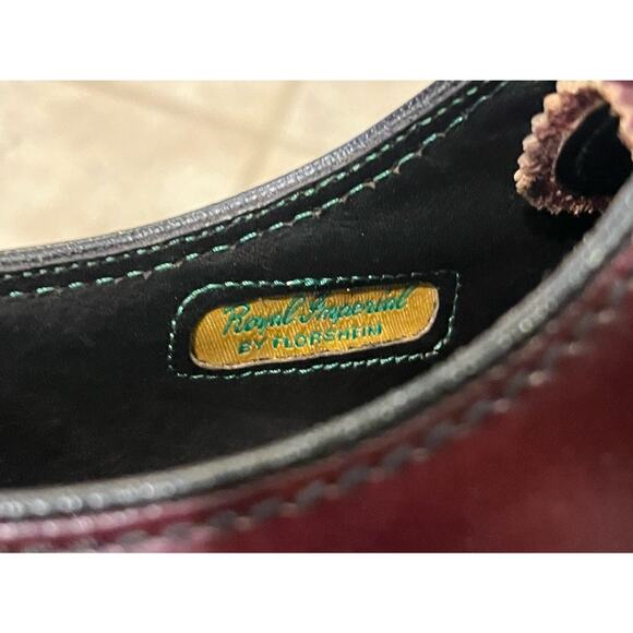 FLORSHEIM IMPERIAL Men's Leather Dress Shoes Blucher Brown Cordovan VTG USA 10D - Picture 11 of 15